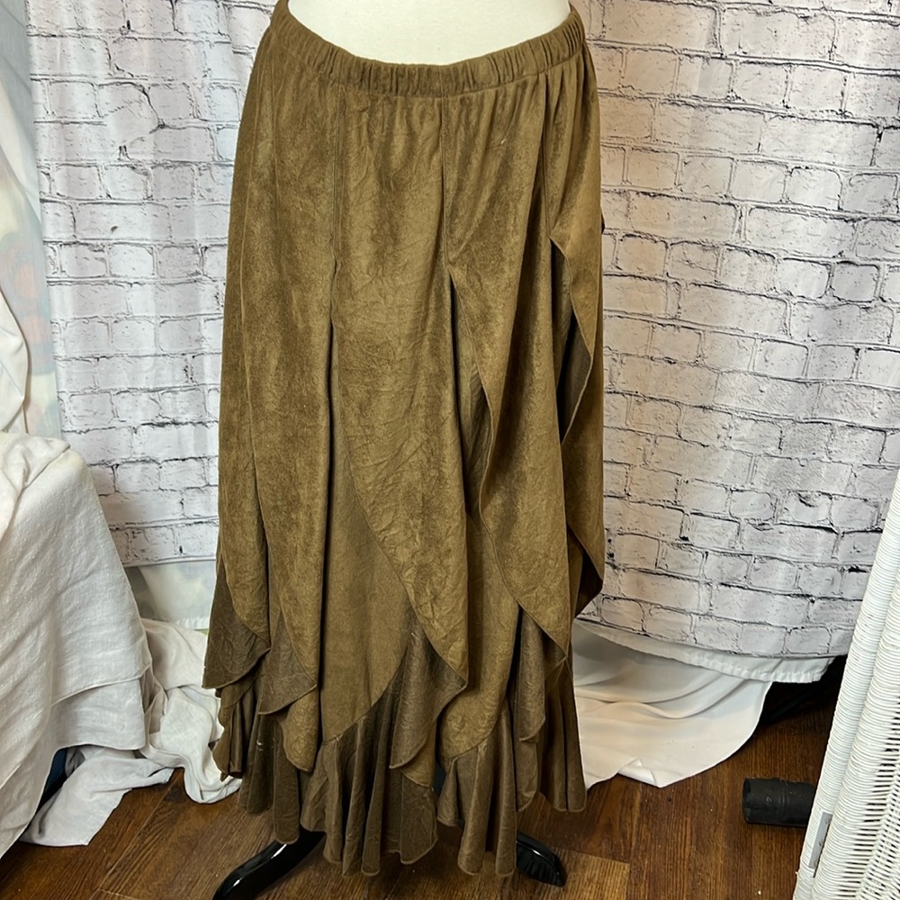 ANNE GEORGIO ~ Prairie Skirt L NWOT